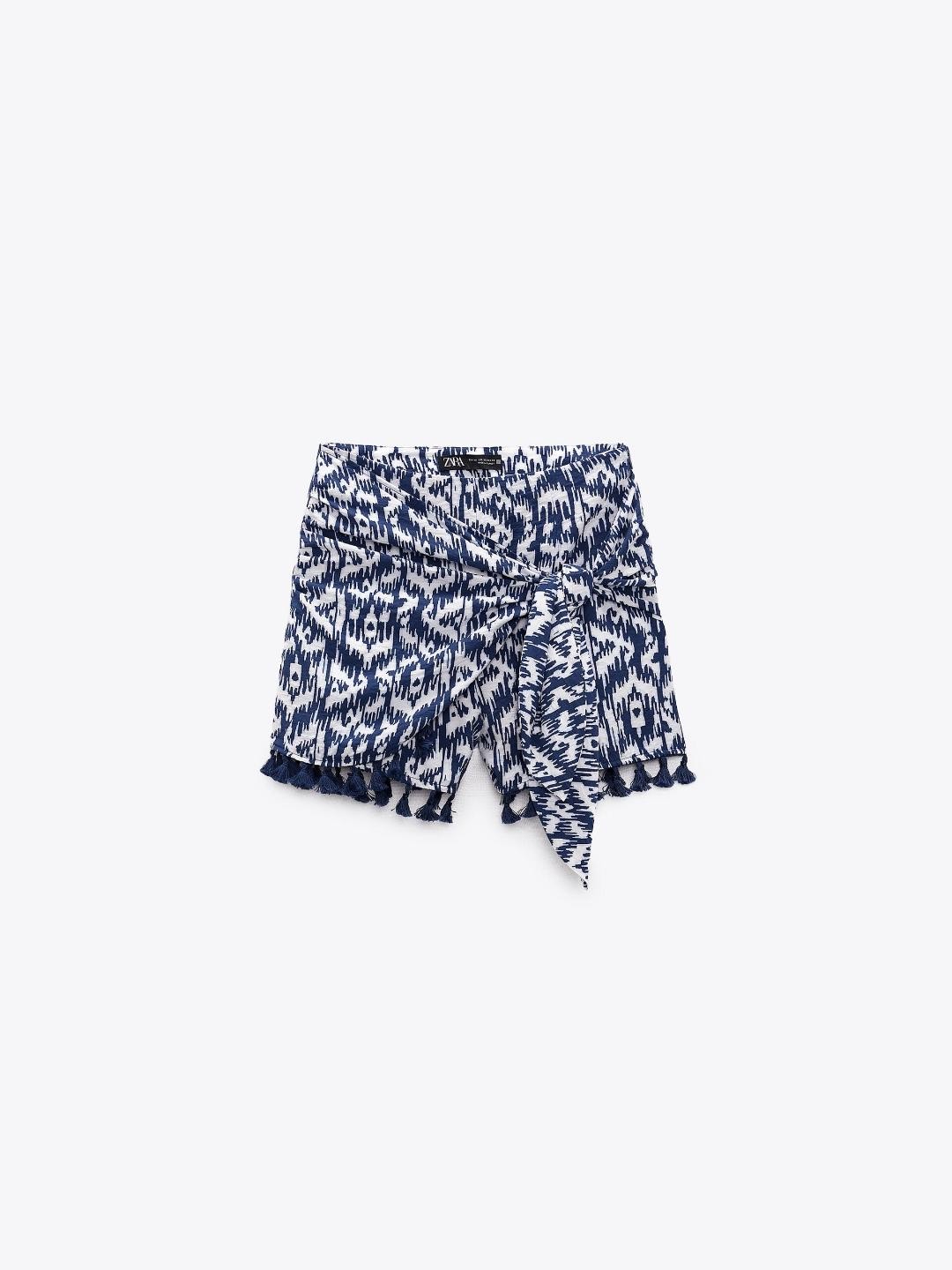 

ZARA Women Navy Blue Shorts