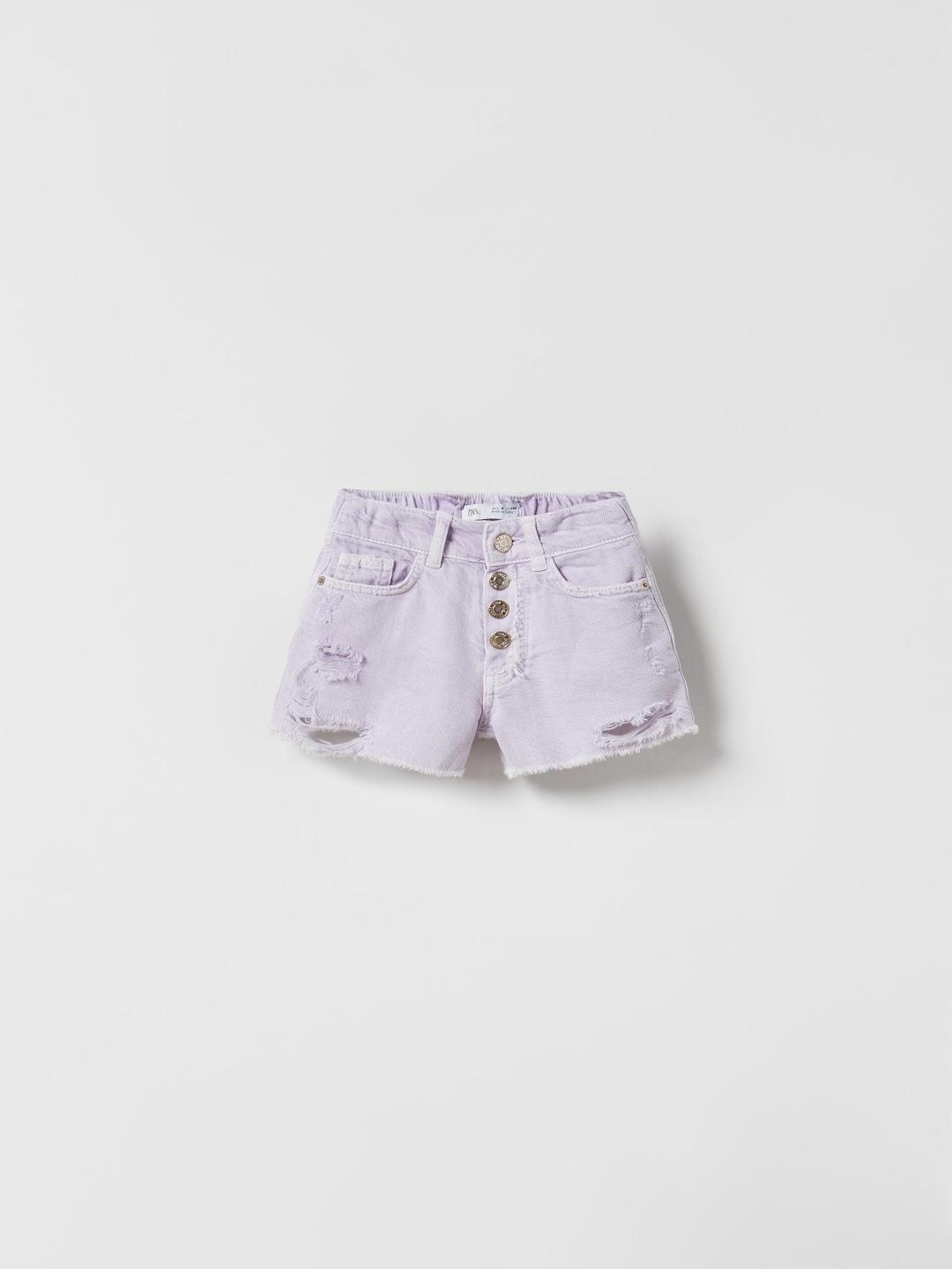 

ZARA Girls Mauve Shorts