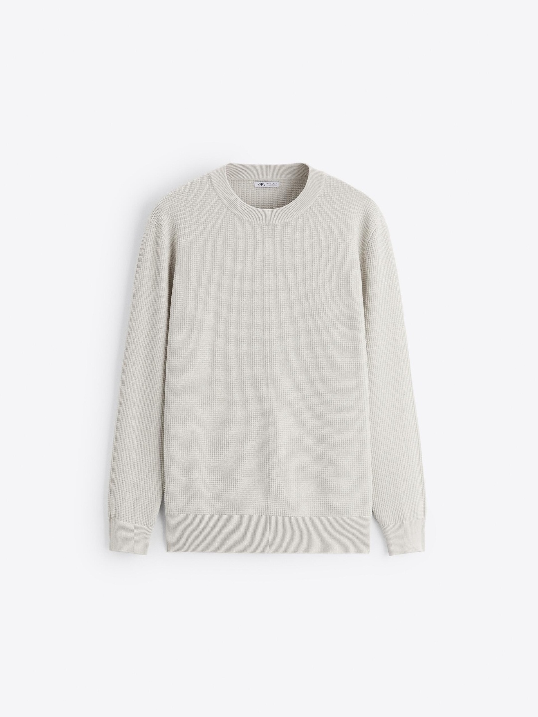 

ZARA Men Grey Sweaters
