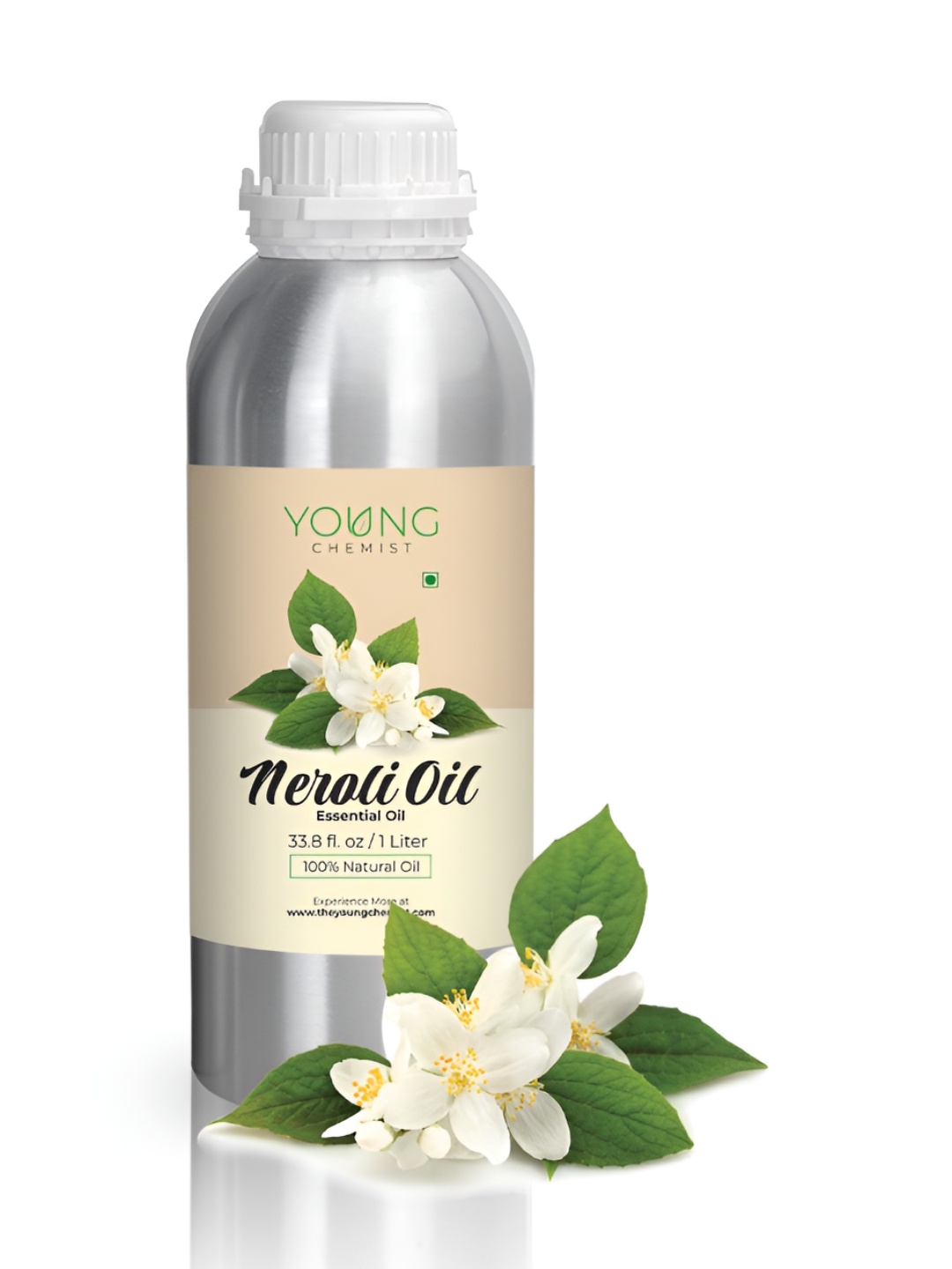 

YOUNG CHEMIST Neroli Essential Oil For Skin & Hair - 1 Litre, Brown