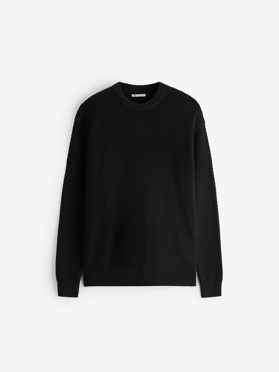 

ZARA Men Black Sweaters