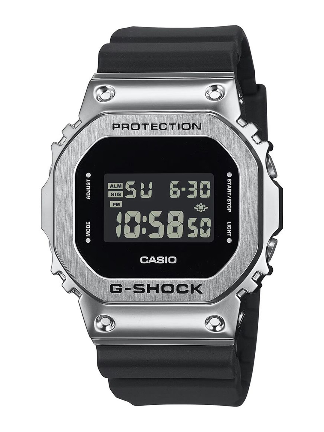 

CASIO Men Dial & Cuff Straps Digital Chronograph Watch G1526, Black