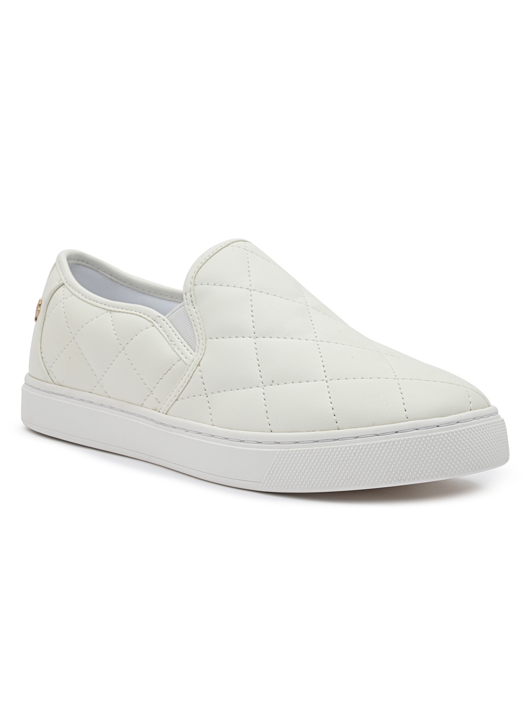 

ALDO Women ACEENA-IN100 Textured Slip-On Sneakers, White