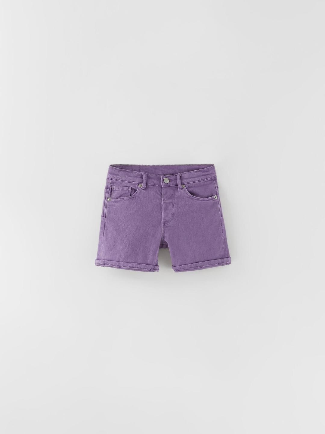 

ZARA Kids-Unisex Violet Shorts