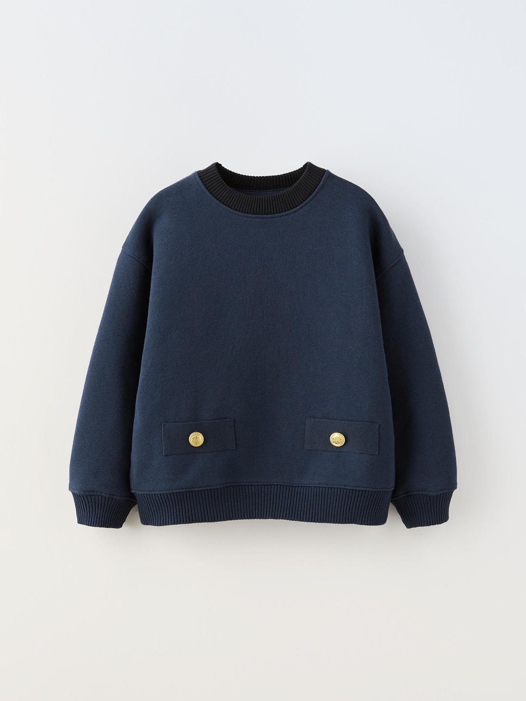 

ZARA Girls Blue Sweaters