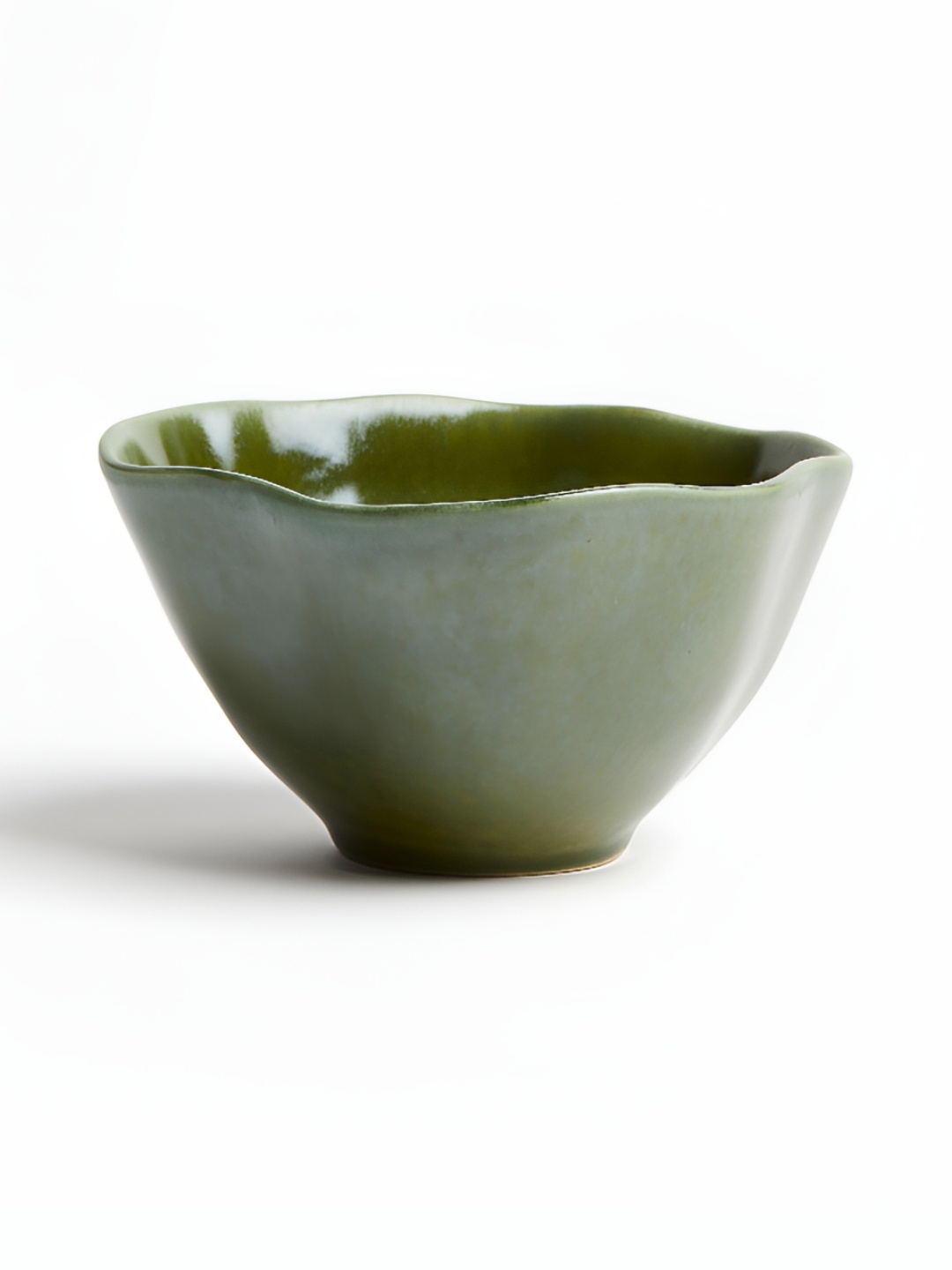

H&M Green Glazed Stoneware Bowl