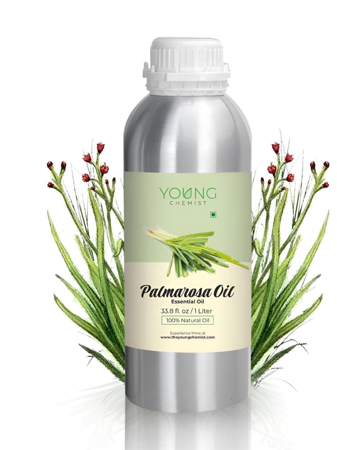 

YOUNG CHEMIST Palmarosa Essential Oil - 1 Litre, Brown