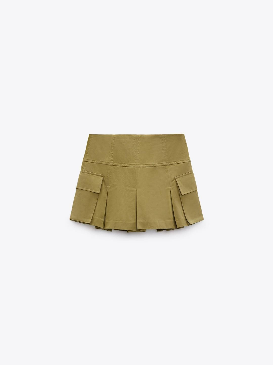 

ZARA Women Khaki Shorts