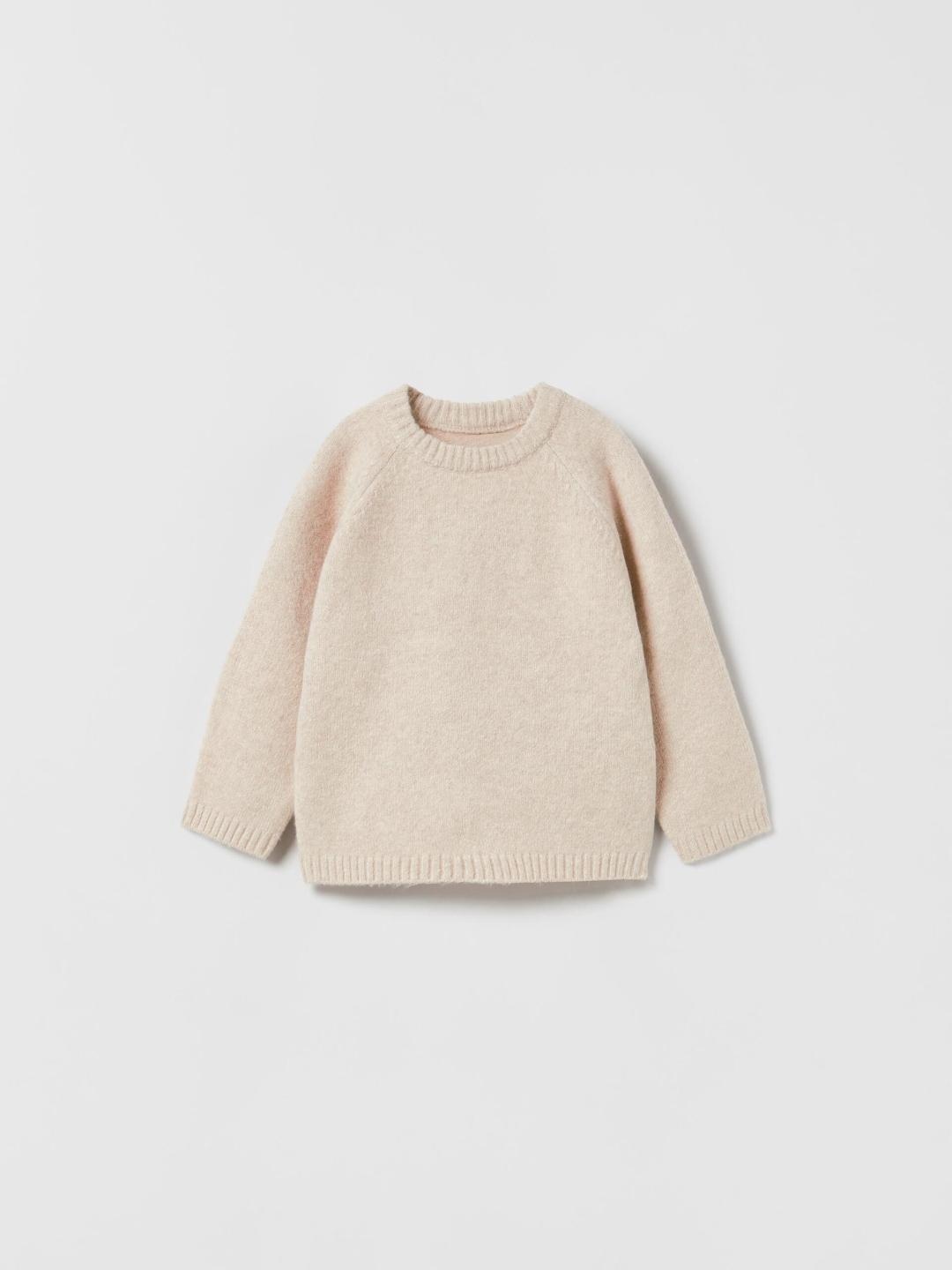 

ZARA Kids-Unisex Beige Sweaters