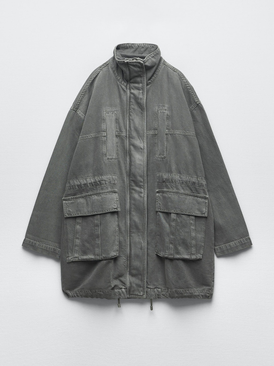 

ZARA Women Grey Jackets