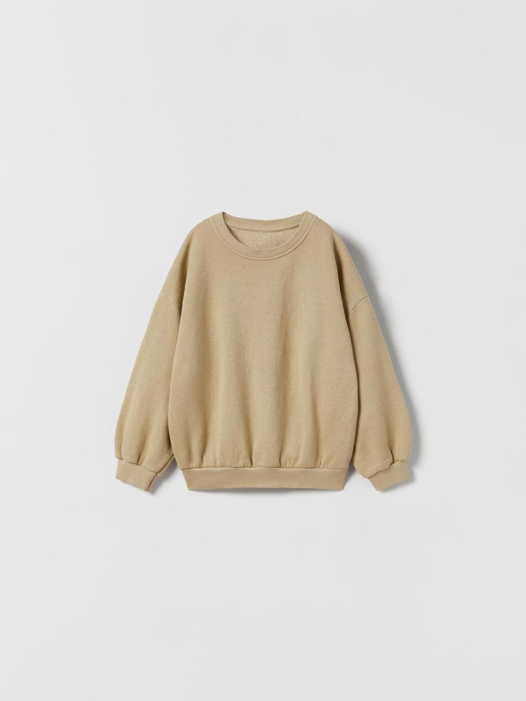 

ZARA Kids-Unisex Olive Sweaters