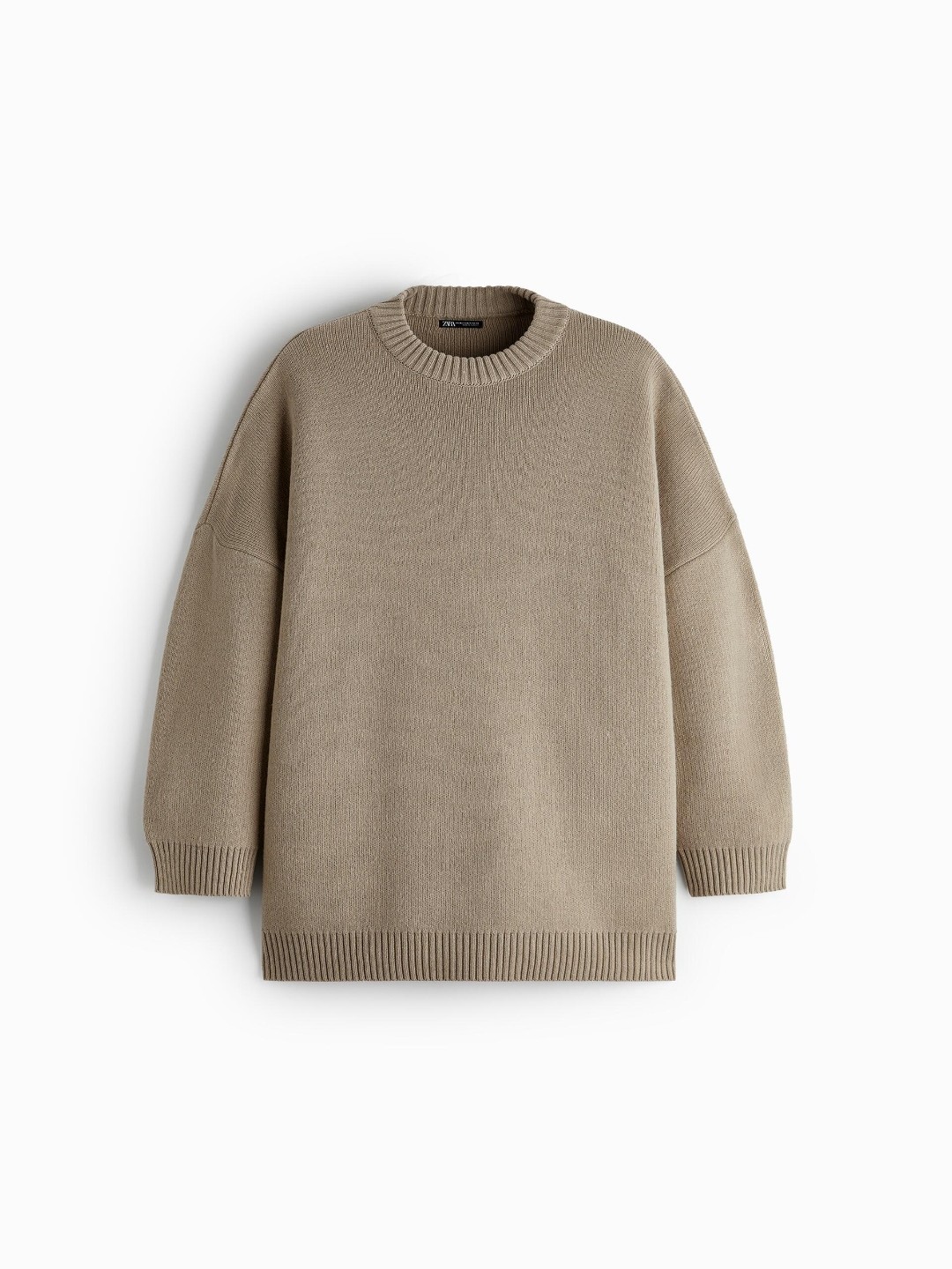 

ZARA Men Grey Sweaters