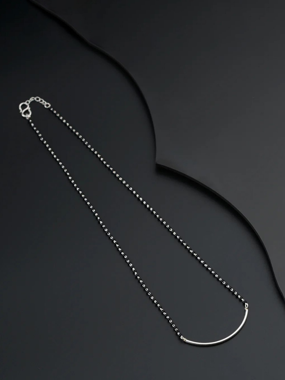 

House of Aadyaa 925 sterling Silver Mangalsutra