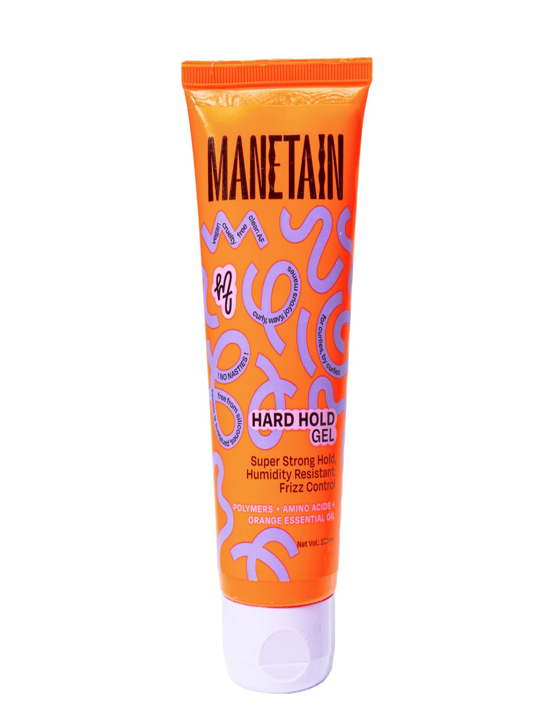 

MANETAIN Frizz Control Hard Hold Gel 100 ml, Orange