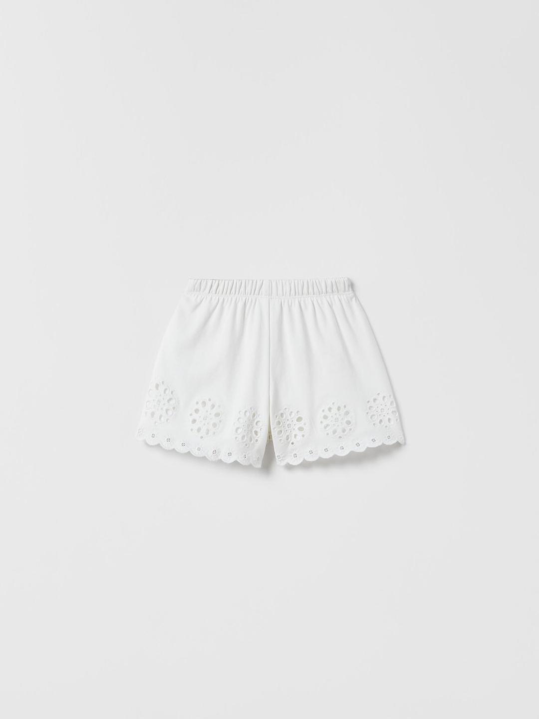 

ZARA Girls White Shorts