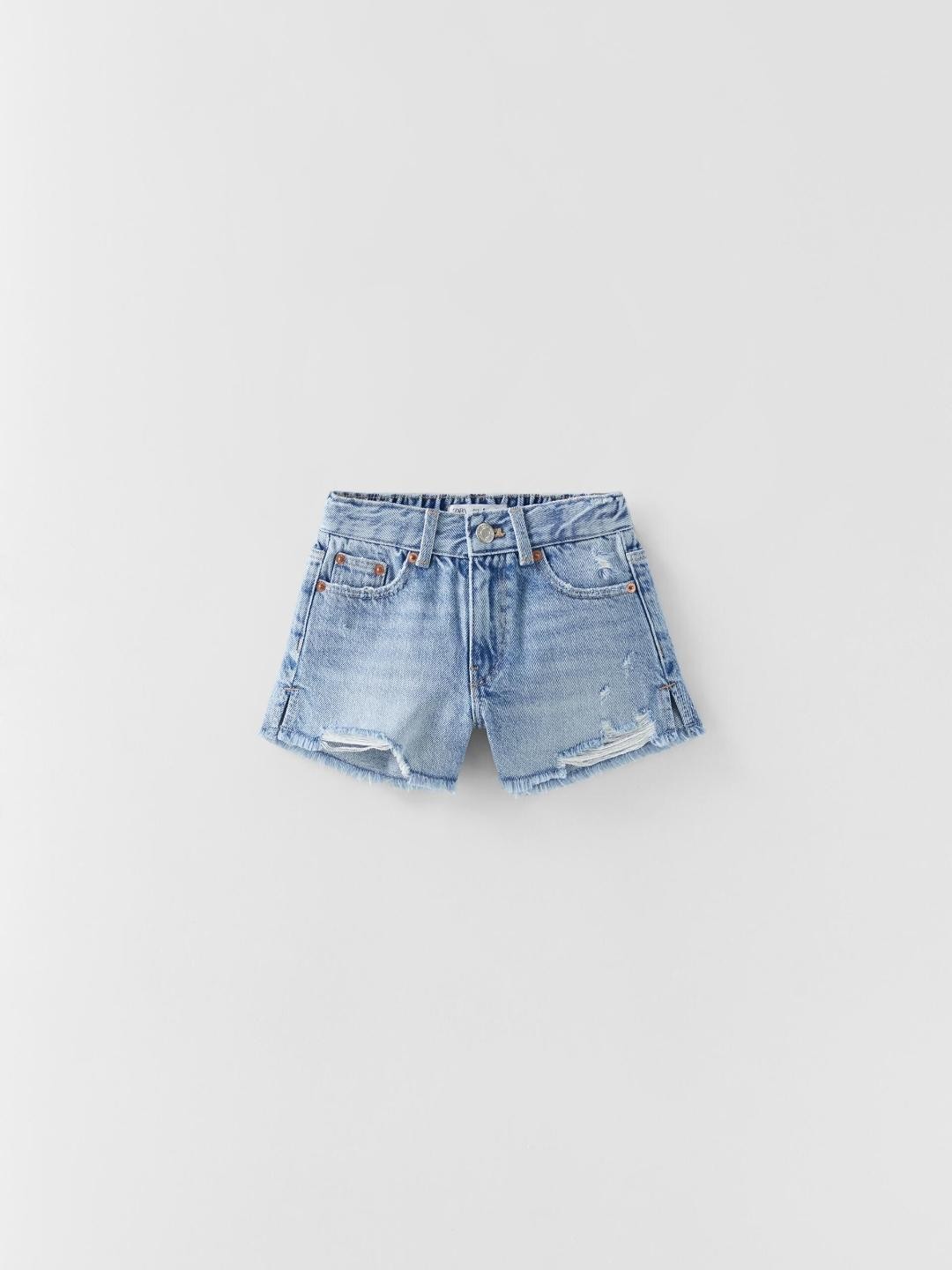 

ZARA Girls Blue Shorts