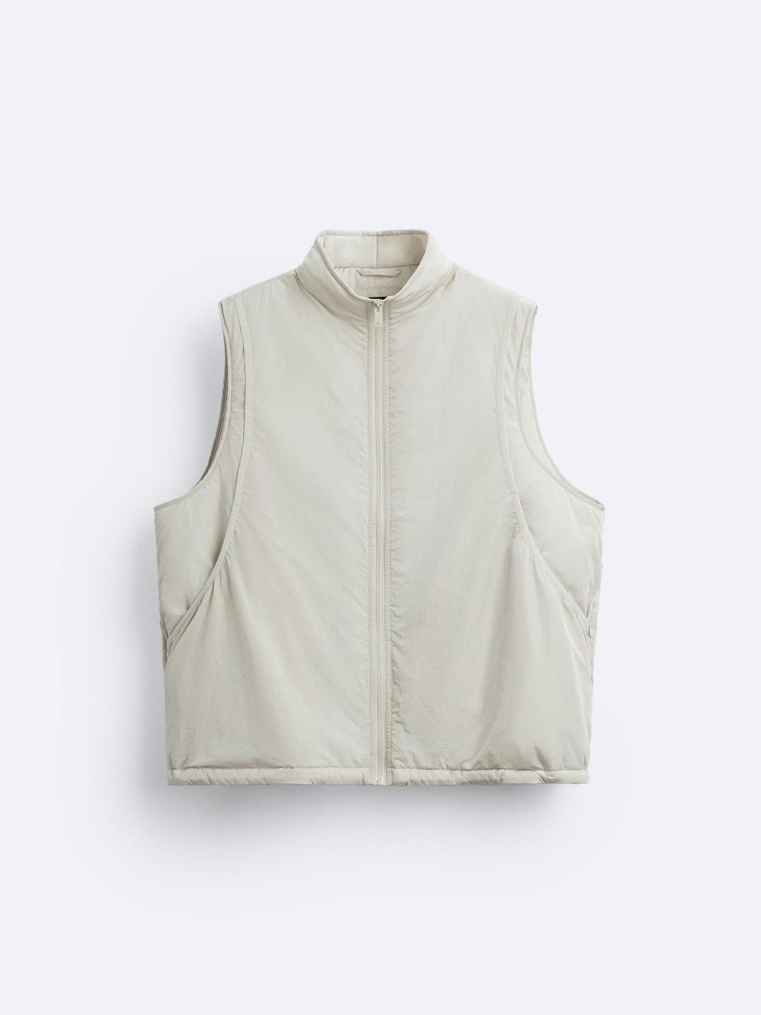 

ZARA Men White Waistcoat