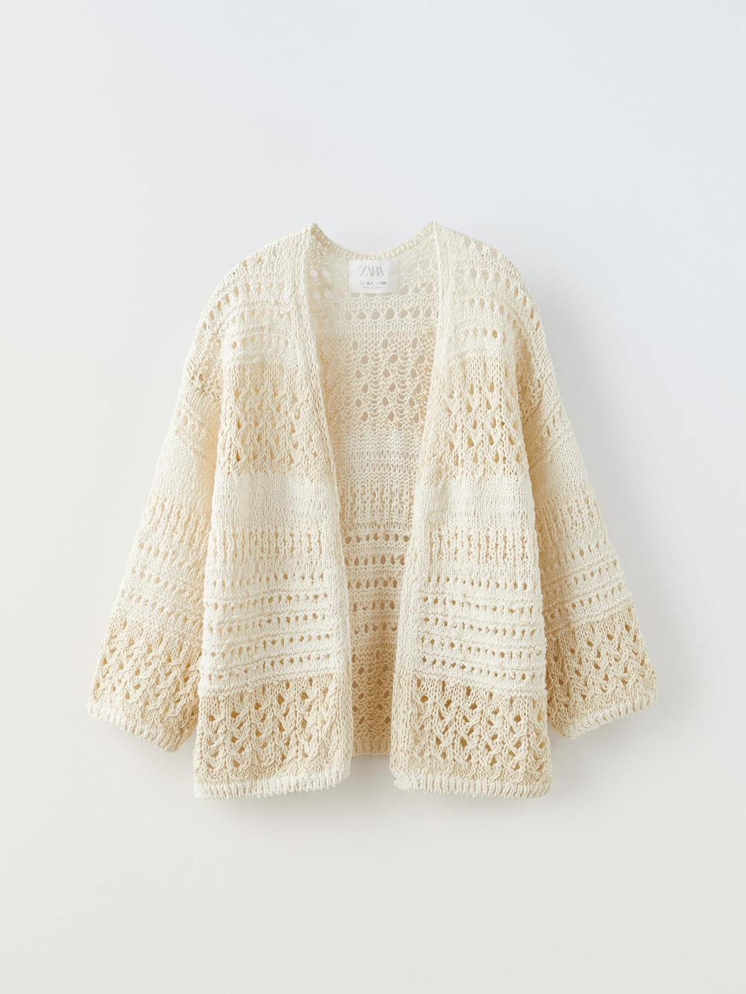 

ZARA Girls Beige Sweaters