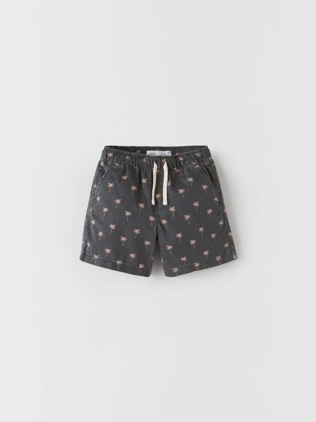 

ZARA Boys Black Shorts