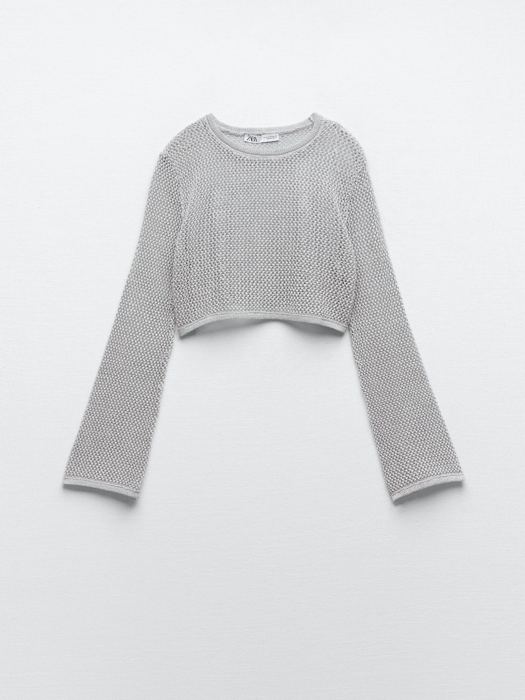 

ZARA Women Silver Sweaters