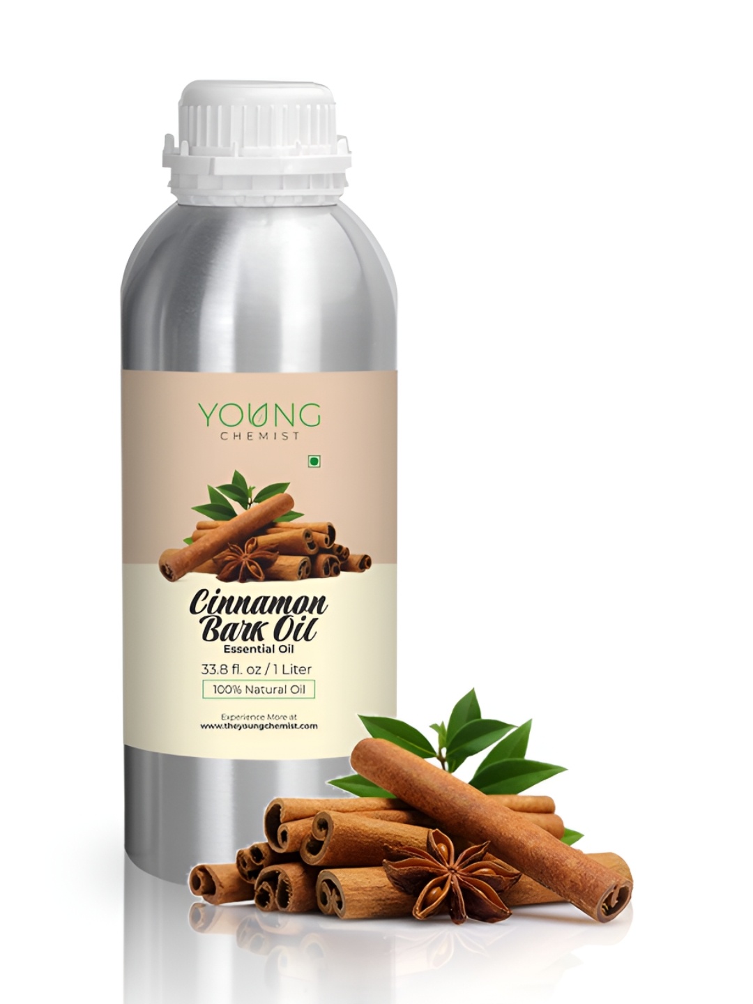 

YOUNG CHEMIST Cinnamon Bark Essential Oil - 1 L, Brown