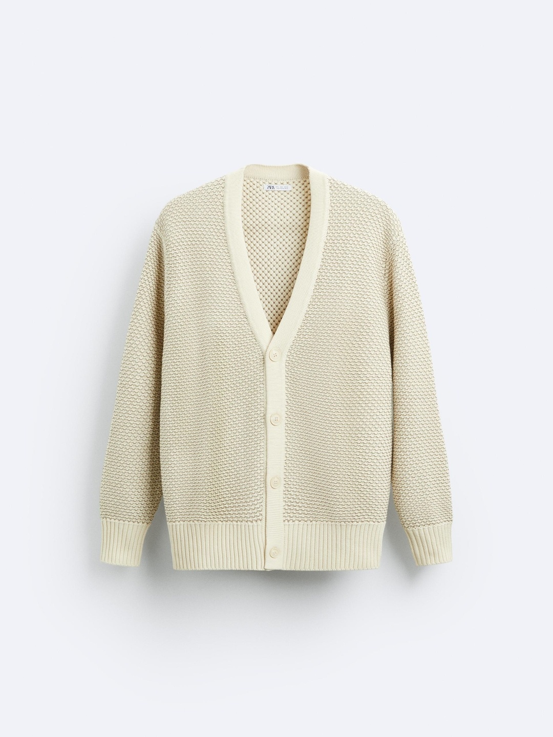 

ZARA Men Beige Sweaters