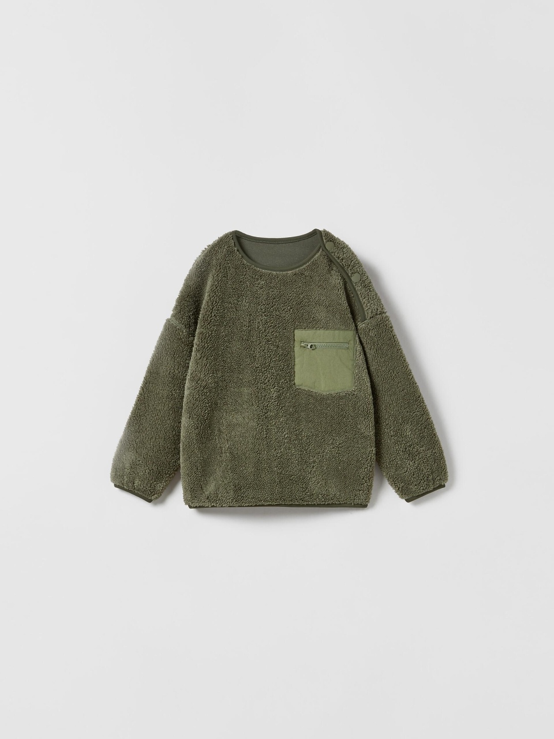 

ZARA Kids-Unisex Khaki Sweaters