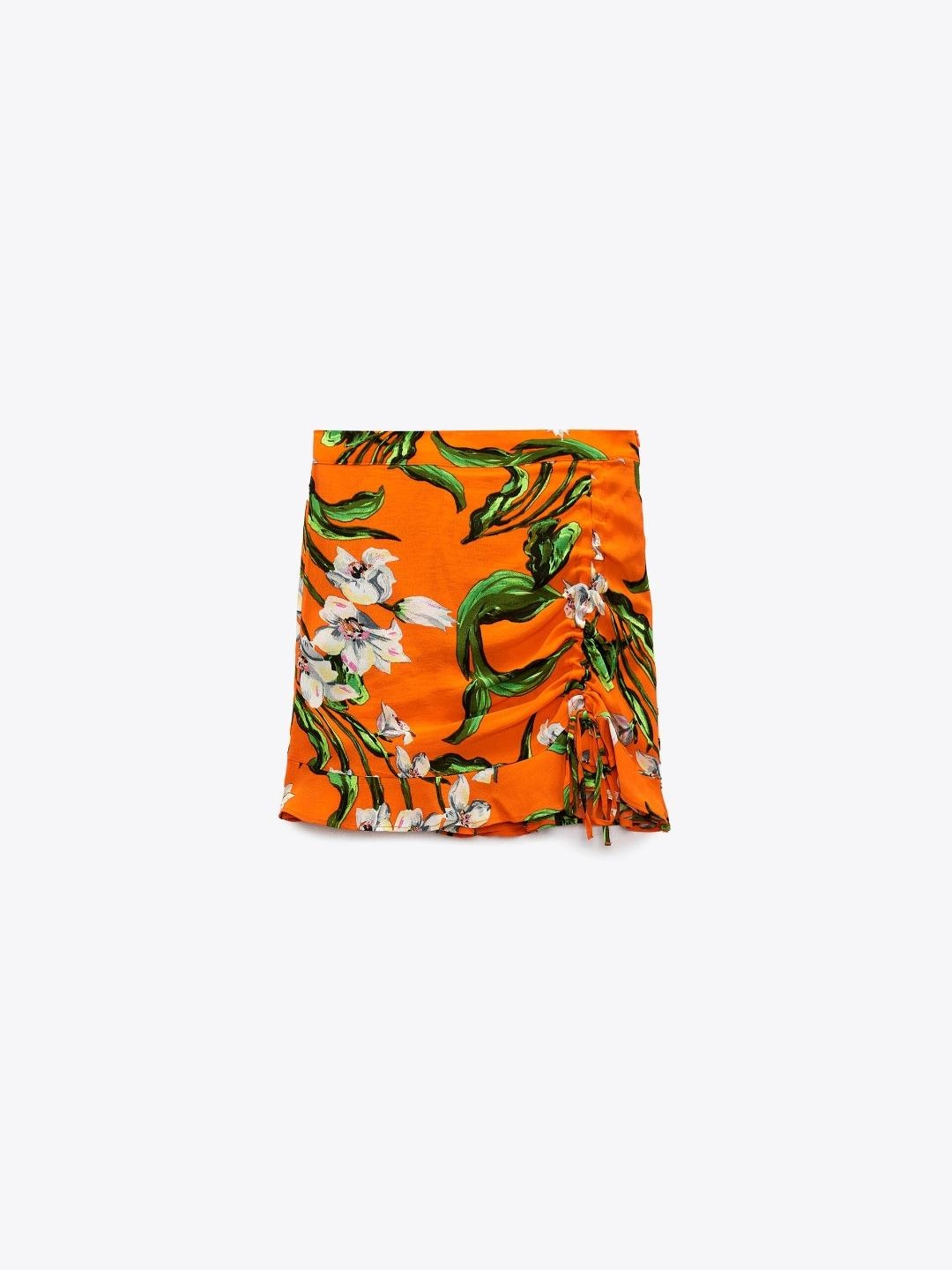 

ZARA Women Orange Shorts