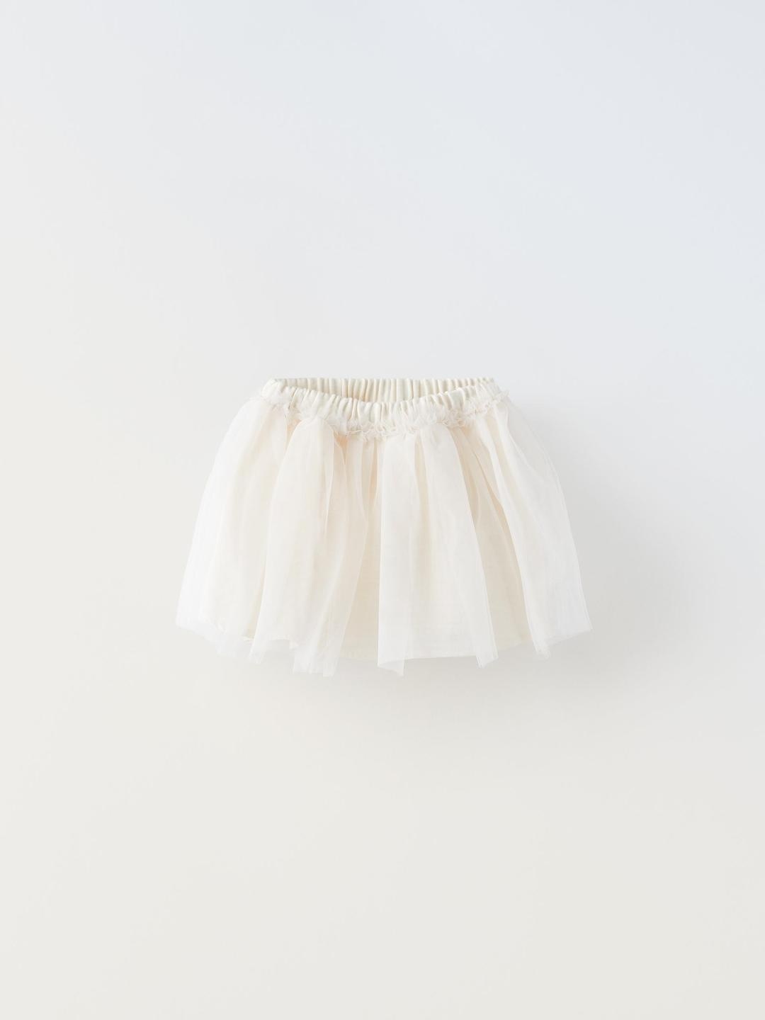 

ZARA Girls Beige Skirts