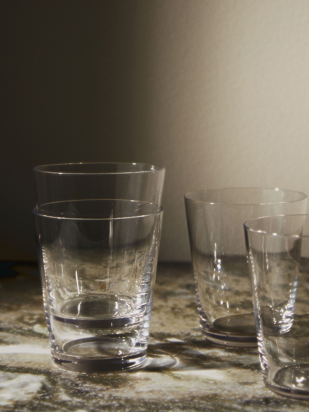 

H&M Transparent 2-Pack Glass Tumblers
