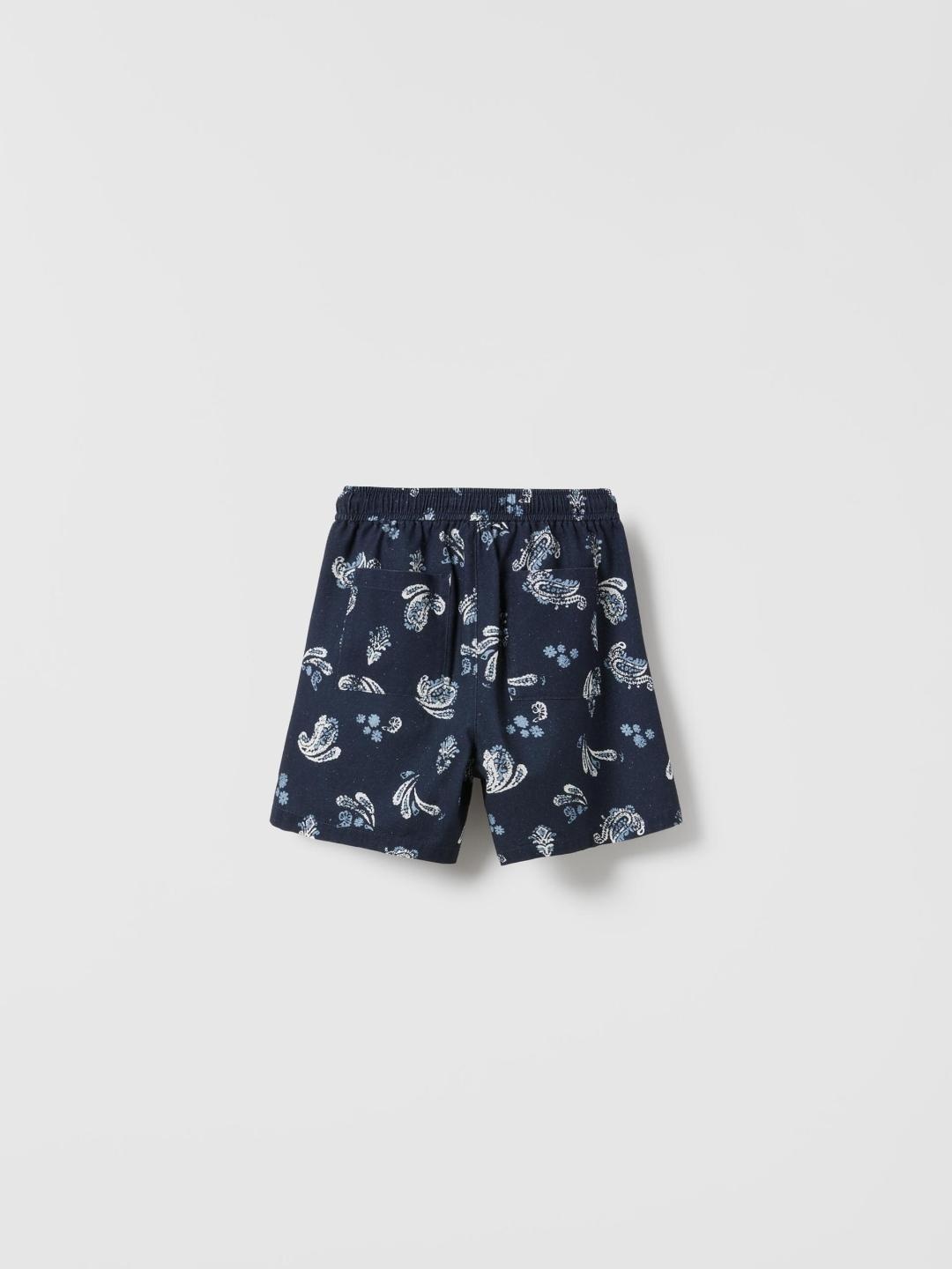 

ZARA Boys Navy Blue Shorts
