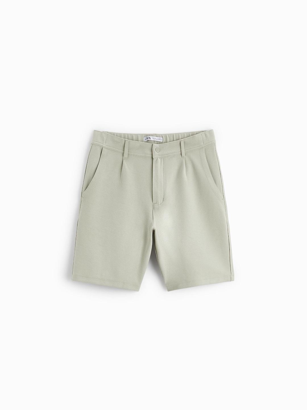 

ZARA Men Green Shorts