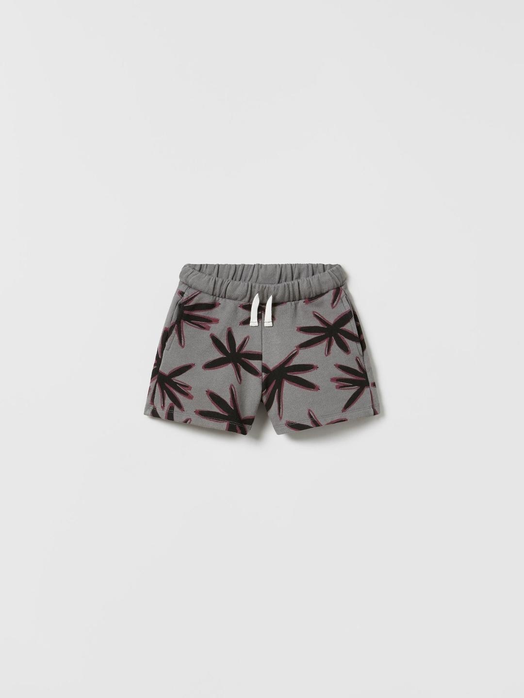 

ZARA Kids-Unisex Grey Shorts