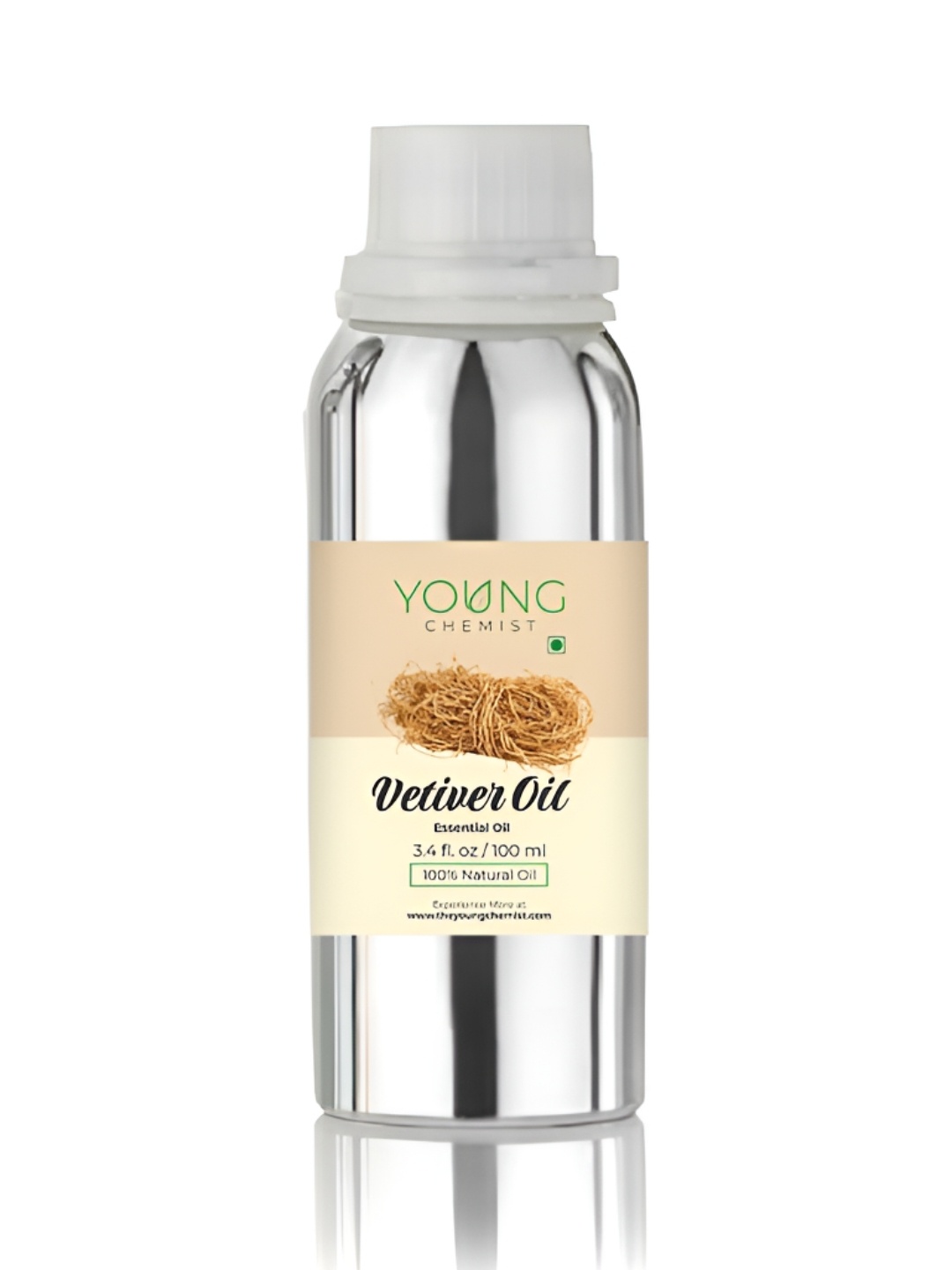 

YOUNG CHEMIST Vetiver Essential Oil For Hair & Skin - 100 ml, Brown