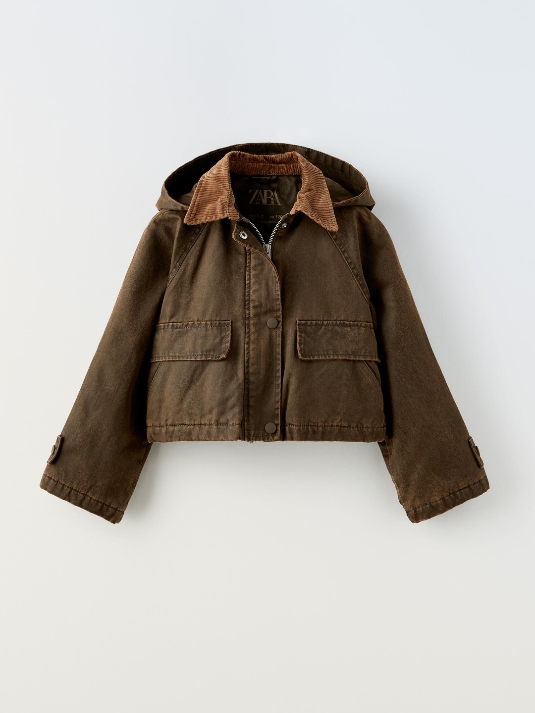 

ZARA Girls Green Jackets