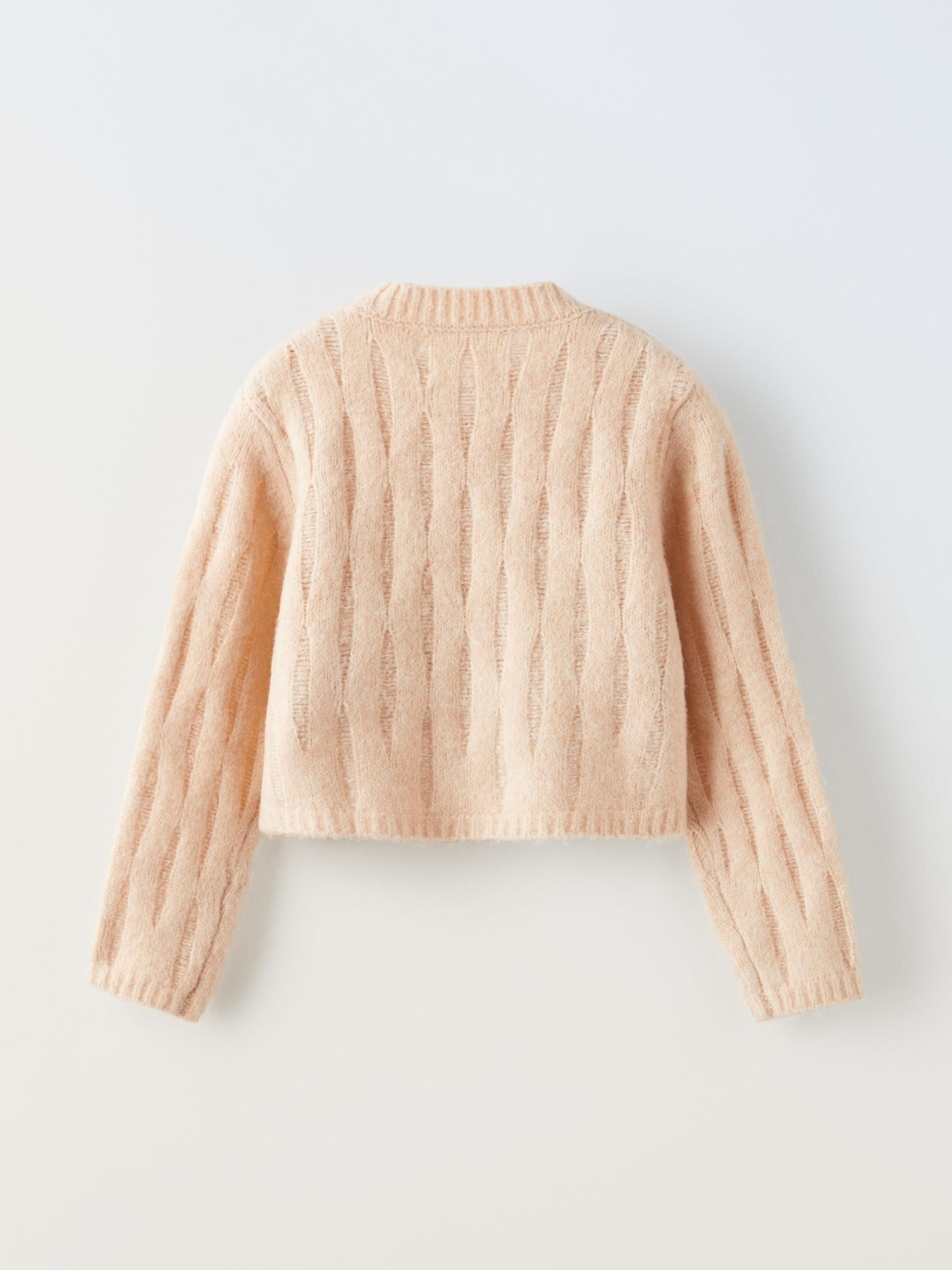 

ZARA Girls Beige Sweaters