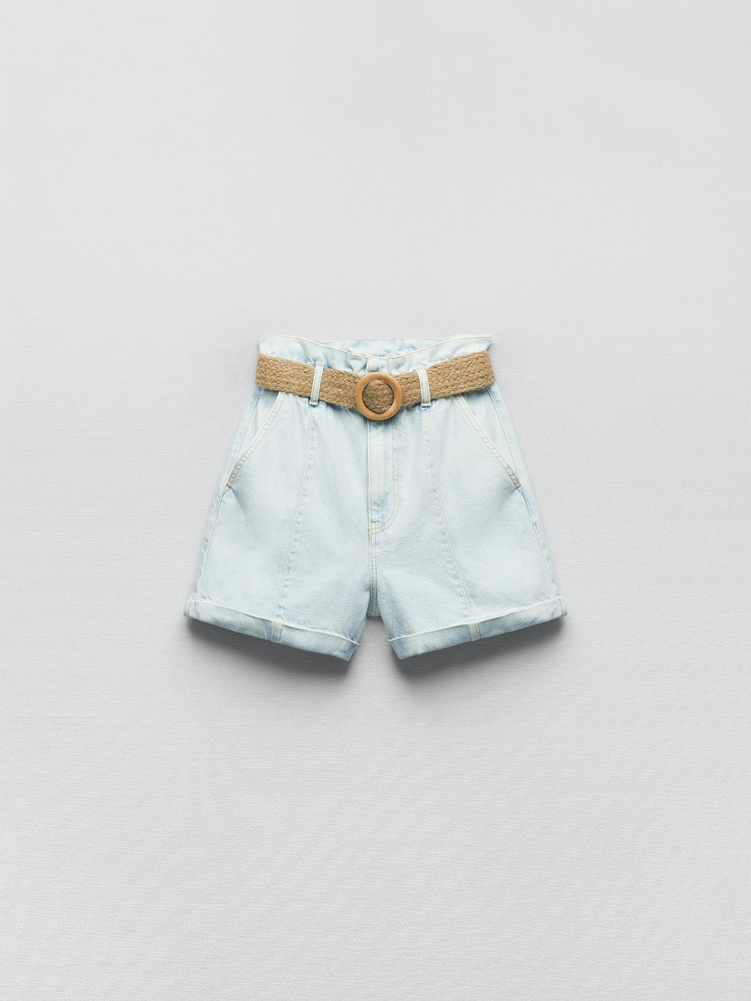 

ZARA Women Blue Shorts