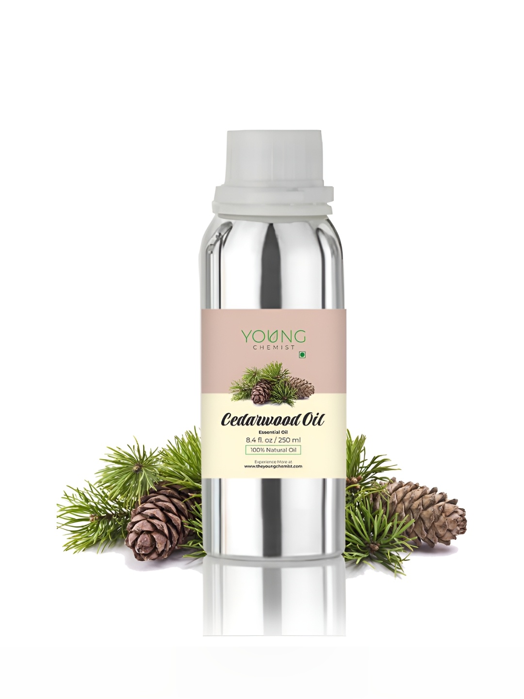 

YOUNG CHEMIST Cedarwood Essential Oil For Skin & Hair - 250 ml, Brown