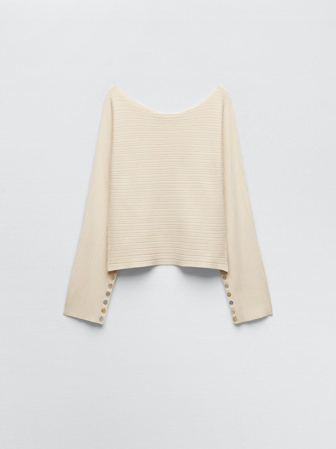 

ZARA Women Beige Sweaters