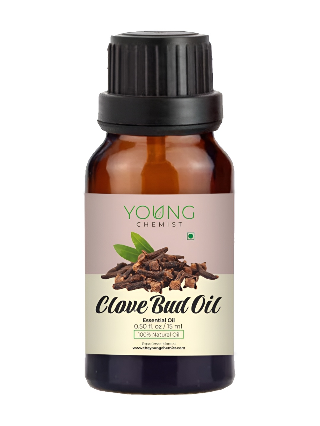 

YOUNG CHEMIST Clove Bud Essential Oil For Skin & Hair - 15 ml, Brown