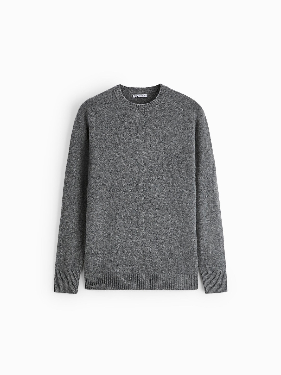 

ZARA Men Grey Sweaters