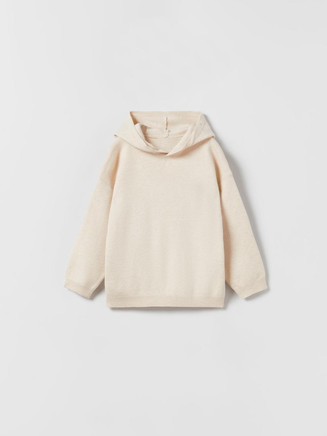 

ZARA Kids-Unisex Beige Sweaters