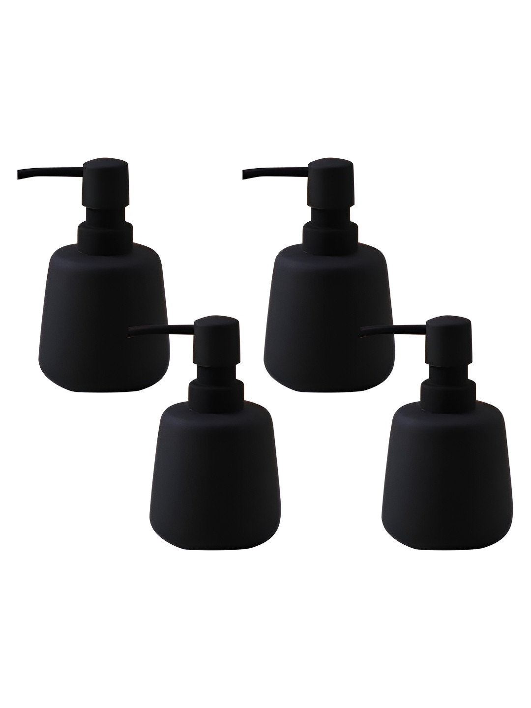 

The Better Home Black 4 Pieces Ceramic Soap Dispensers 260 ml