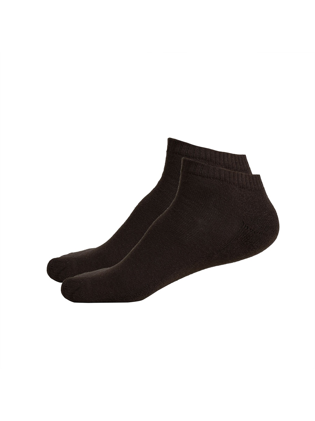 

WYSE Men Pack Of 3 Ankle-Length Socks, Brown