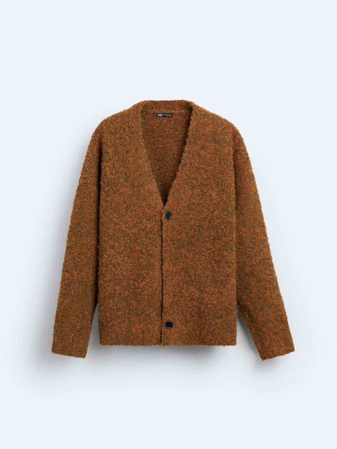 

ZARA Men Orange Sweaters