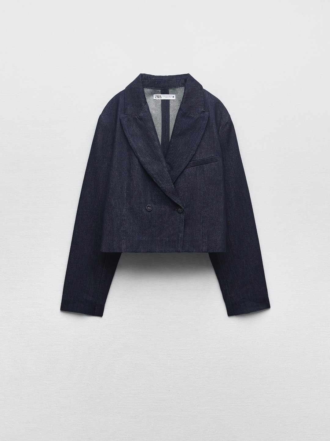 

ZARA Women Navy Blue Jackets