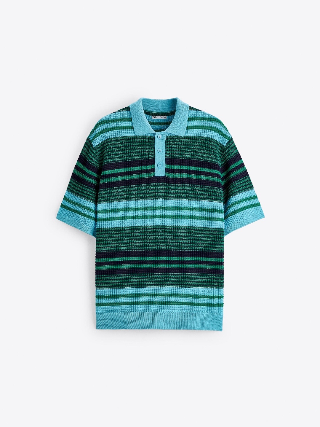 

ZARA Men Blue Sweaters