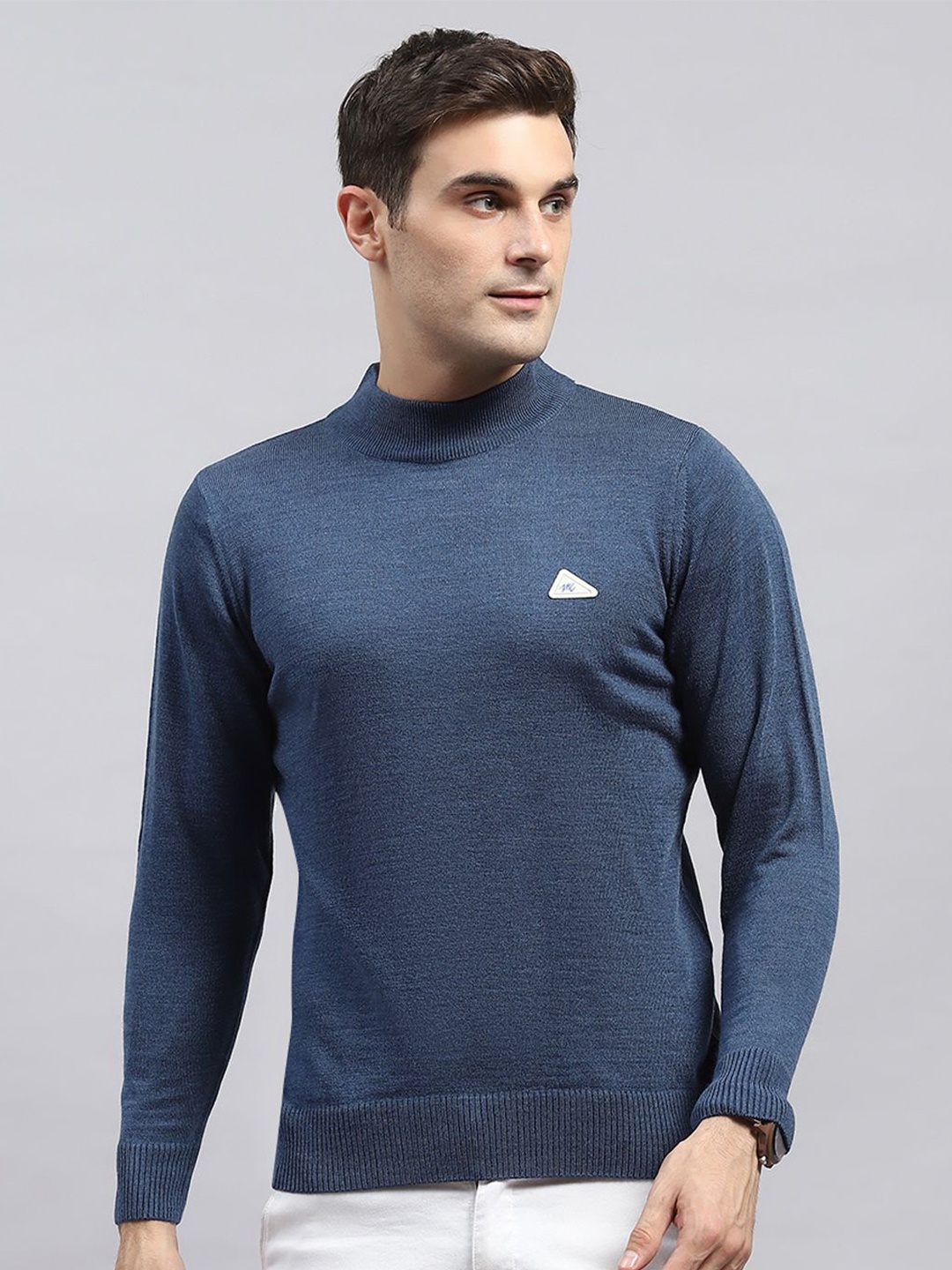 

Monte Carlo Men Woollen Pullover, Blue