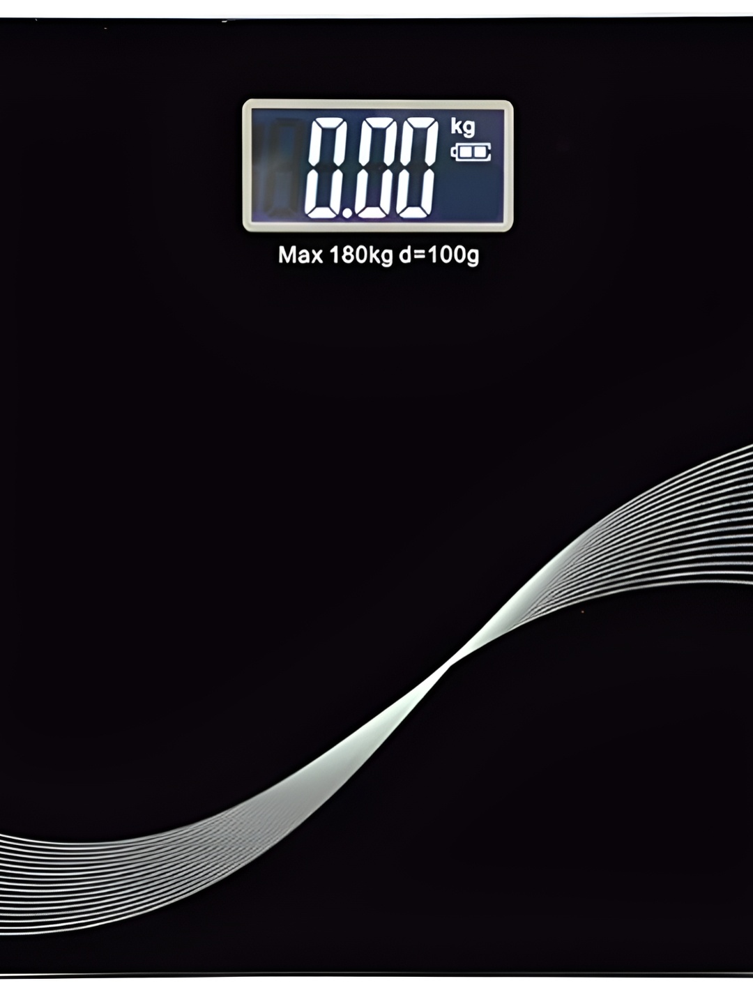 

BELENZO Black Glass Body Weighing Machine