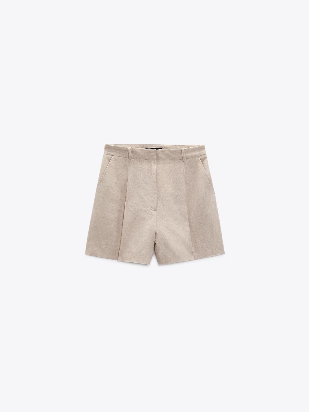 

ZARA Women Beige Shorts